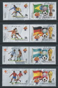 Redonda #MK 93-100 NH Espana '82 World Cup Soccer (4 Pairs)