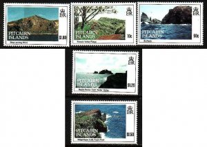 Pitcairn-Sc384-8- id12- unused NH set-Scenic views-1993-