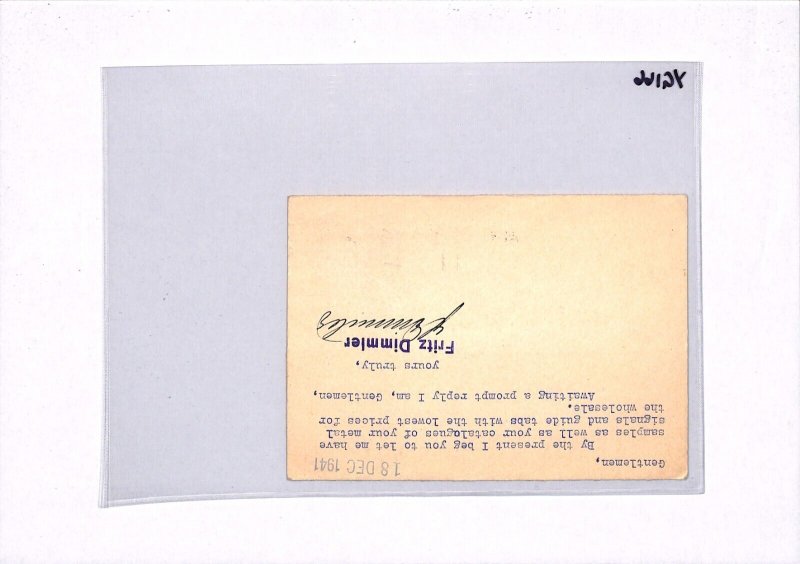 SWITZERLAND Card Zurich GB Middx Teddington WW2 1941 Censor {samwells}YG166