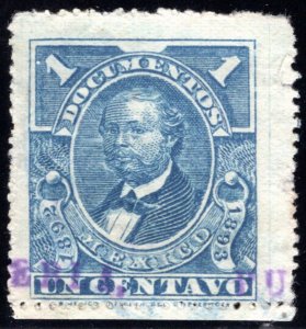 DO 192, Mexico, 1892-1893, 2c, Documentary, Used
