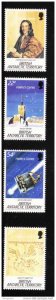 British Antarctic Territory BAT 1985 Halley's Comet Sc 129-132 MNH A3550