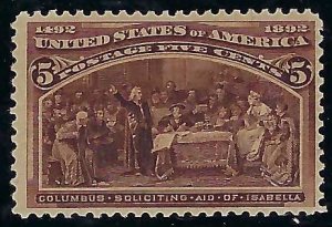 US Scott #234 Mint OG NH F-VF