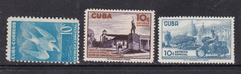 CARABBEAN ( Havana)^^^^^^BOB   sc#E18,E23,E24    MNH/LH  EXPRESS@dc236cuu