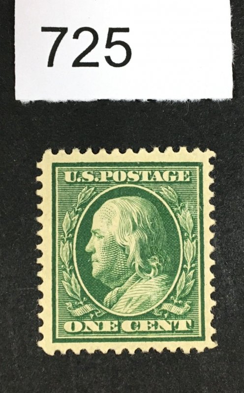 MOMEN: US STAMPS # 374 MINT OG H LOT #E 725