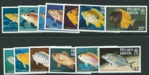 PITCAIRN ISLANDS SG246/58 1984 FISH MNH