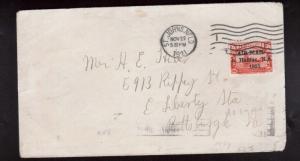 Newfoundland #C13J VF Used On Cover **With Certificate**