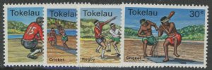 Tokelau  #69-72  Single (Complete Set)