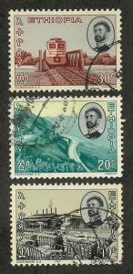 Ethiopia 444-445,447 Used VF