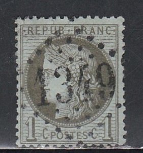 France #  50, Ceres, Used, 1/3 Cat.