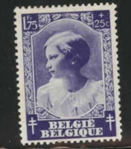 Belgium Scott B206 MH* 1937 semi postal 