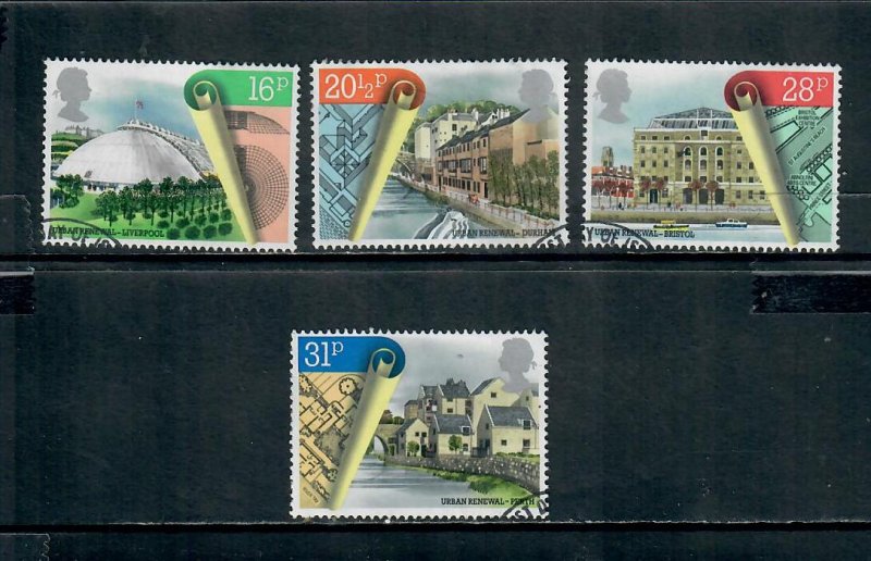 G.B 1984 COMMEMORATIVES  SET URBAN RENEWAL  ISSUE USED  h 111220