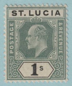 ST LUCIA 48  MINT HINGED OG * NO FAULTS VERY FINE! - VAK