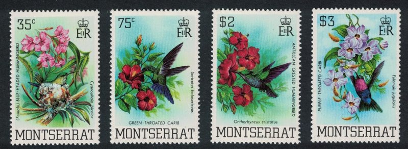 Montserrat Hummingbirds Birds 4v 1983 MNH SG#571-574