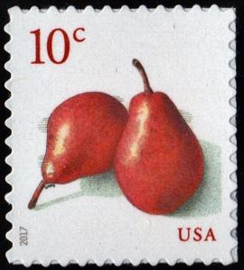 SC#5178 10¢ Pears Single (2017) SA