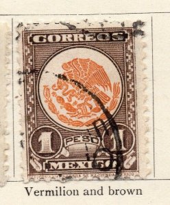 Mexico 1934-35 Early Issue Fine Used 1P. NW-265479