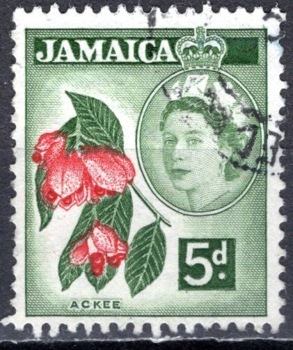 Jamaica; 1956: Sc. # 165: Used Single Stamp