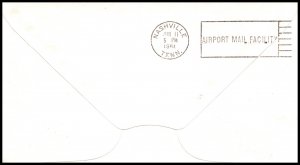 UN New York to Memphis,TN American Airlines 1961 First Jet Flight Cover