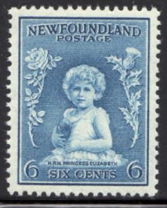 Newfoundland #192 1935 Princess Elizabeth MNH