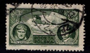 Poland Scott C10 used Air Post stamp