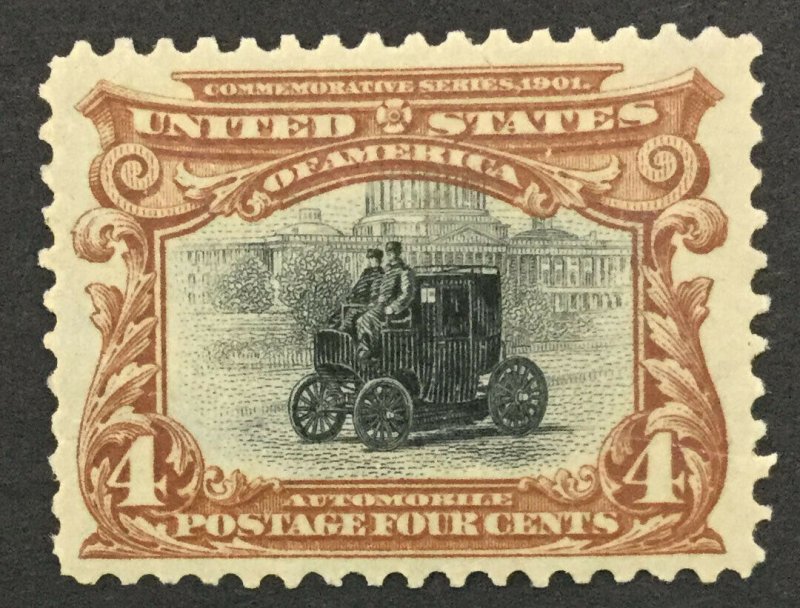 MOMEN: US #296 MINT OG NH #29460