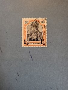 Stamps German Offices in Turkey Scott #17 used