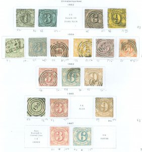 Thurn & Taxis #42/62 Unused