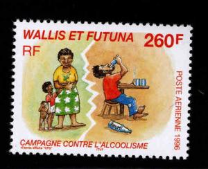 Wallis and Futuna Islands Scott C193 MNH** 1996 Alcoholism airmail