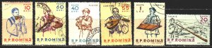 Romania. 1961. 1997-2002. Musical folk instruments. USED.