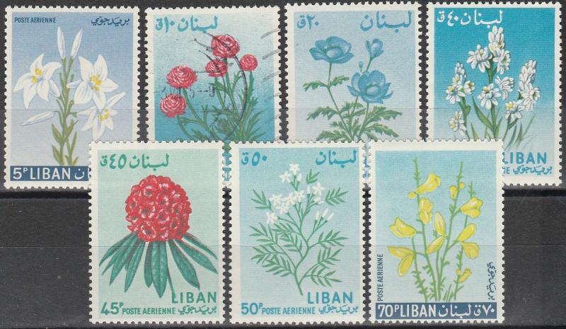 Lebanon #C391-7 MNH  CV $7.20  (A9682)
