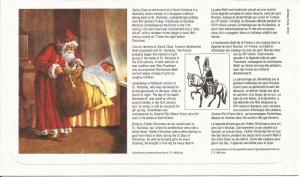 1991 Canada FDC Sc 1339 - Christmas Personages - Santa Claus - PB LL