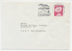 Cover / Postmark Germany 1977 Dolphin - Zoo Munster