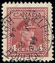 Canada - 254 - Used - SCV-0.25