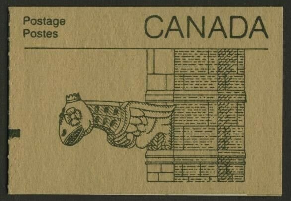 Canada 948ai Counter Booklet BK92b Garygole Cover MNH Parliament