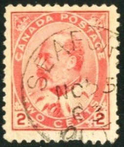 CANADA #90, USED, 1903, CAN157