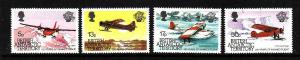 British Antarctic Territory-Sc#117-20- id2-unused NH set-Planes-Manned Flight-19