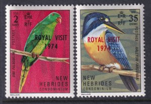 New Hebrides British 181-182 MNH VF