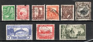 Nouveaux Zealand 1935-36 Valeurs à 2s Entre SG 556 Et 568 FU CDS