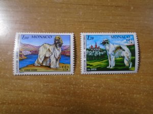 Monaco  #  1126-27  MNH