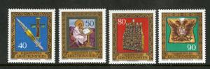 LIECHTENSTEIN 617-20 MNH  SCV $2.60 BIN $1.30