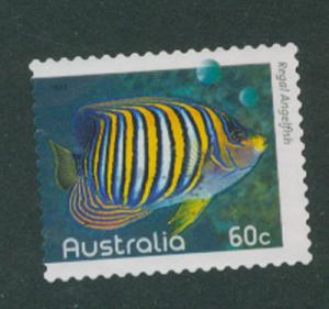 Australia SG 3419c  perf 12½  Used   Regal Angelfish