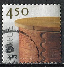 Norway; 2001: Sc. # 1275: Used Single Stamp
