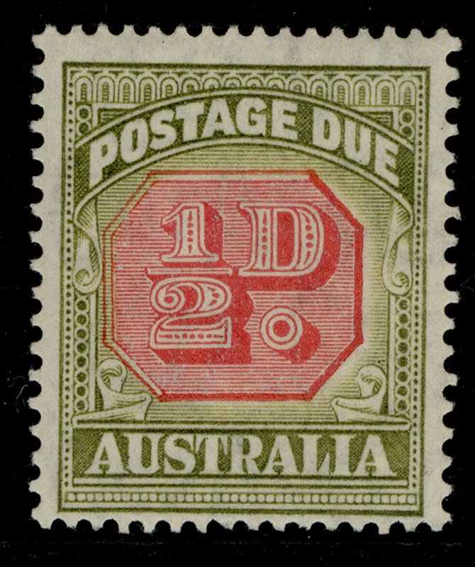 AUSTRALIA GVI SG D112, ½d carmine & green, M MINT. 