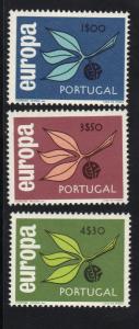 Portugal   #958-960  MNH  1965  Europa