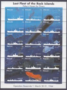 1995 Palau 868-885ZB Lost Fleet of the Rock Island 15,00 €