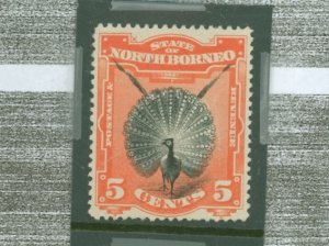 North Borneo #62v Unused Single