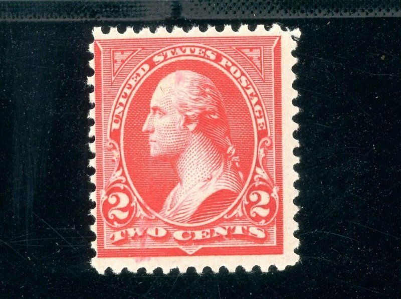 USAstamps Unused FVF US 1894 Bureau Issue Washington Scott 252 OG MNH