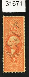 US STAMPS # R89c USED LOT #31671