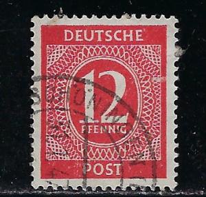 Germany AM Post Scott # 538, used