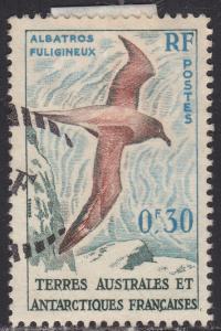 French Southern and Antarctic Territories 12  Albatros In Flight 1959