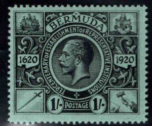 BERMUDA Scott 79 MH* KGV stamp CV$65